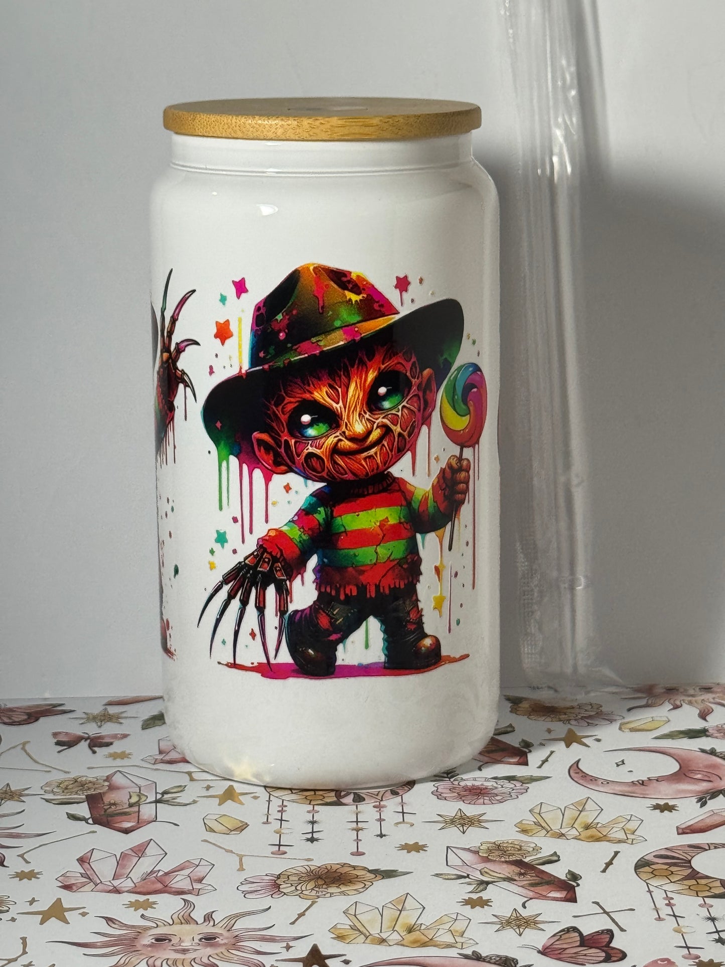 Baby Freddie 16oz Can Glass