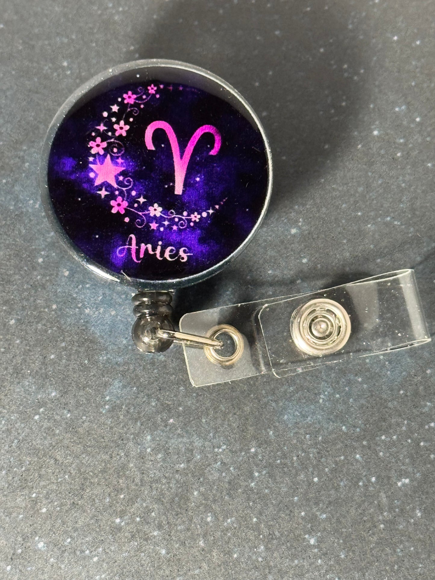Aries Zodiac Badge Reel