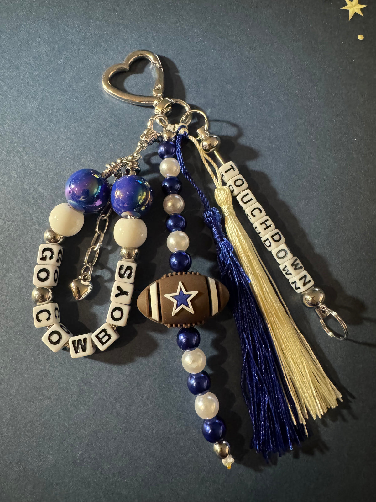 Cowboys Purse Charm