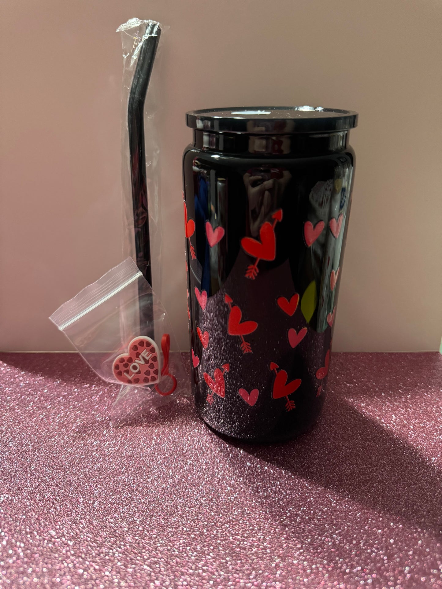 Loads of Love Can Glass