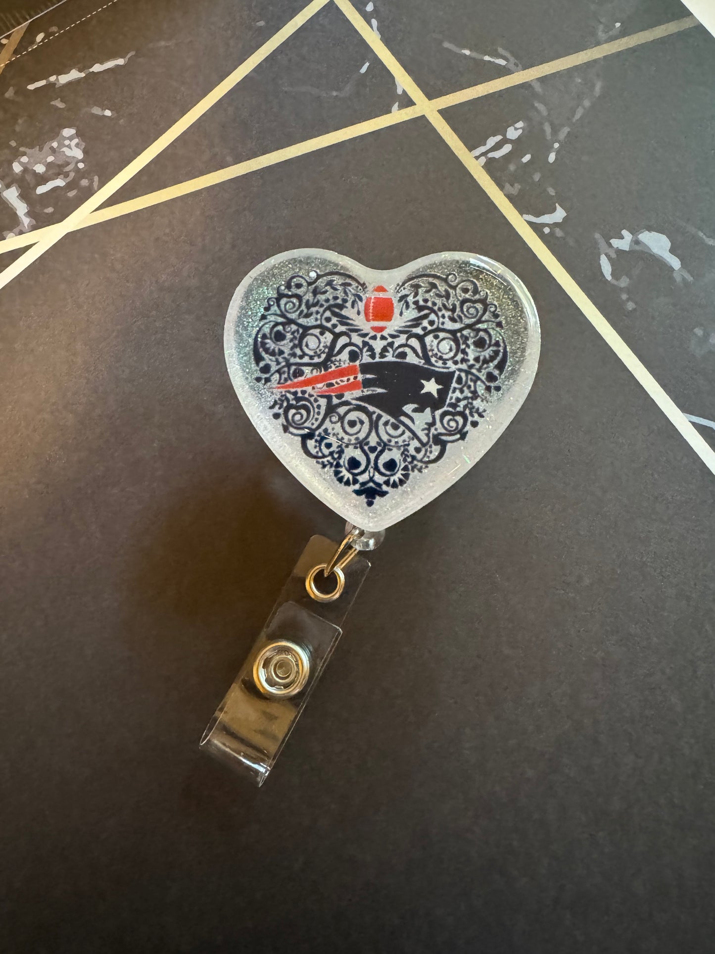 Patriots Heart Badge Reel