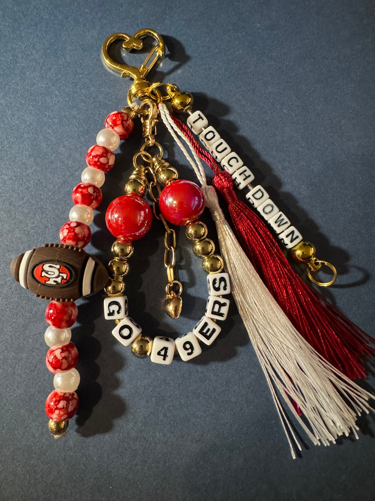 49ers Purse Charm