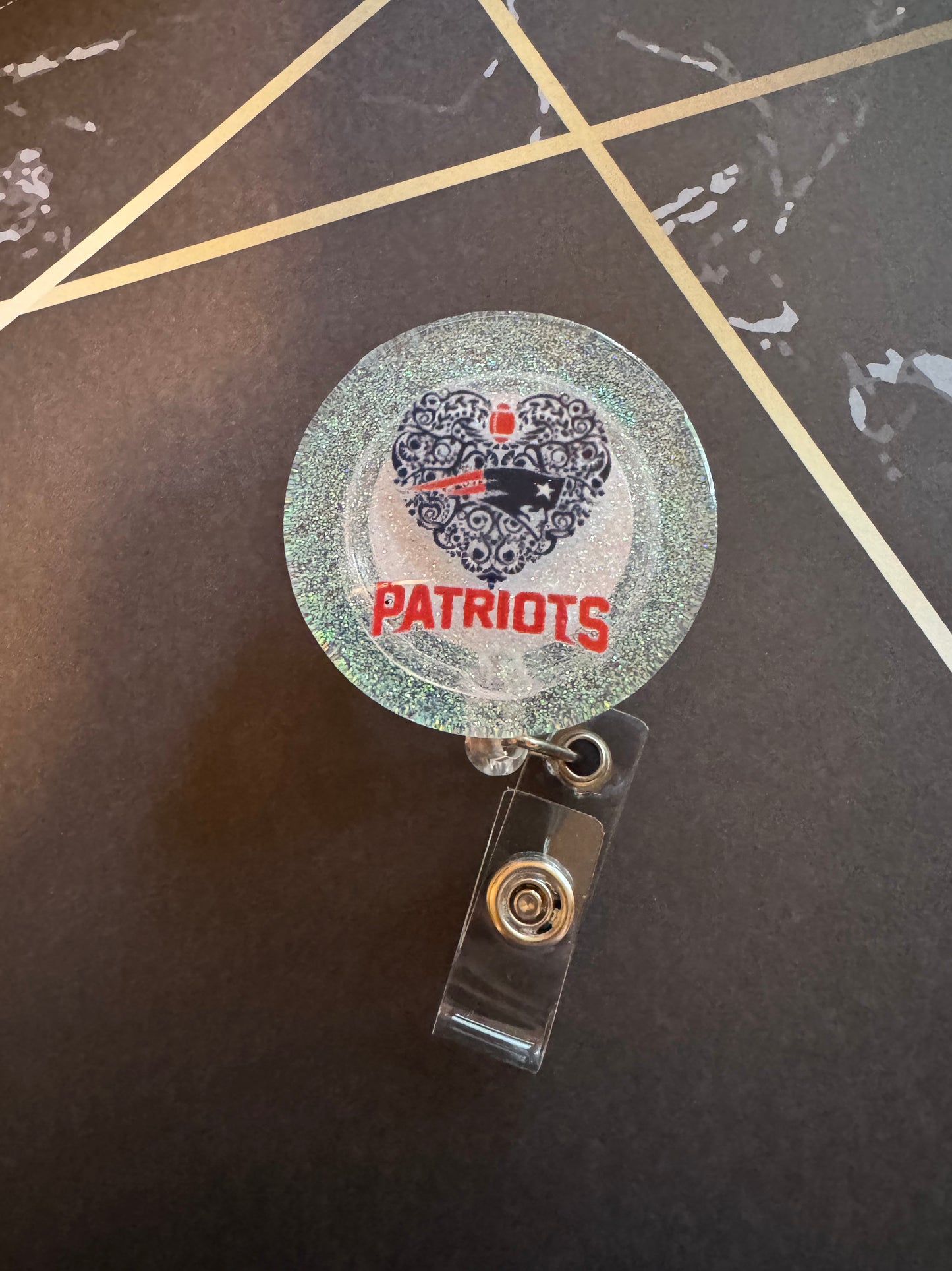 Patriots Love Badge Reel