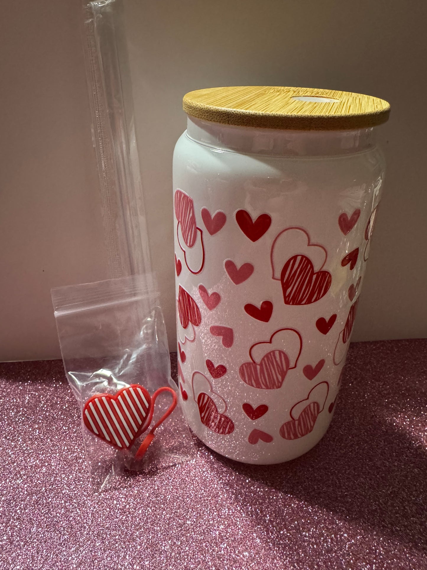 My Heart Beats For You Can Glass