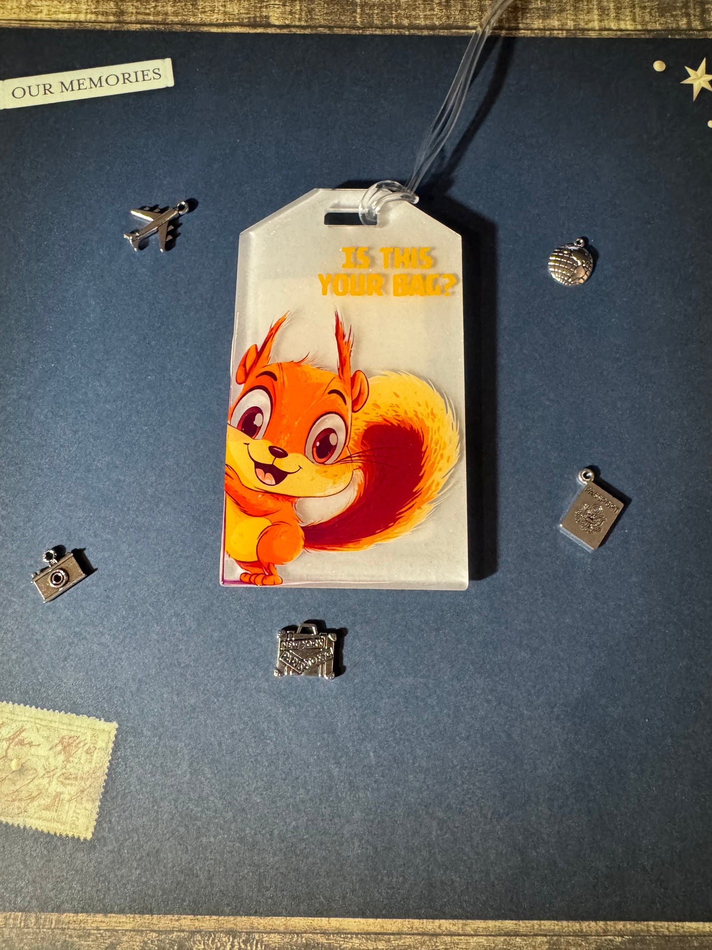 Squirrel Bag Tag