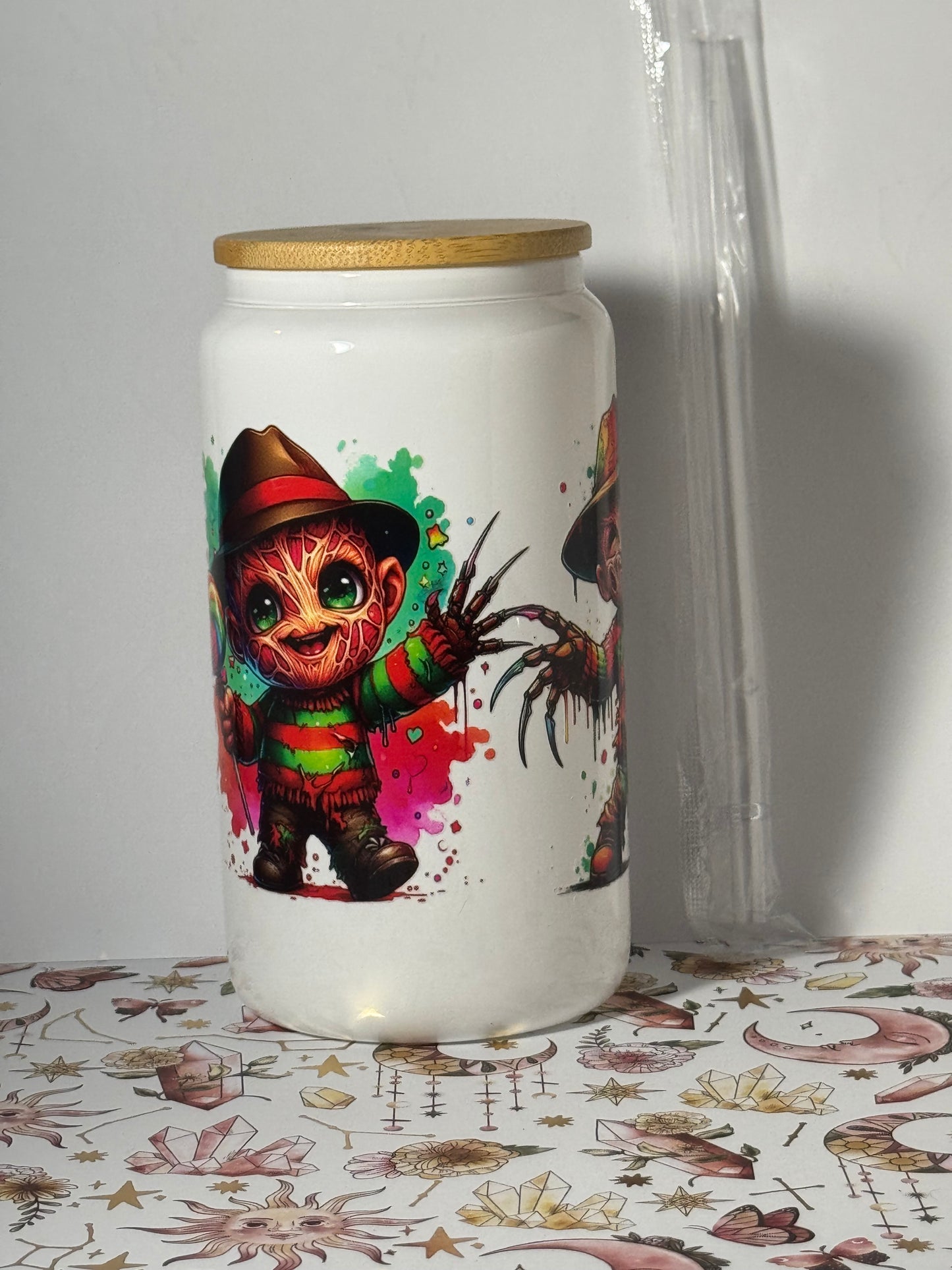 Baby Freddie 16oz Can Glass