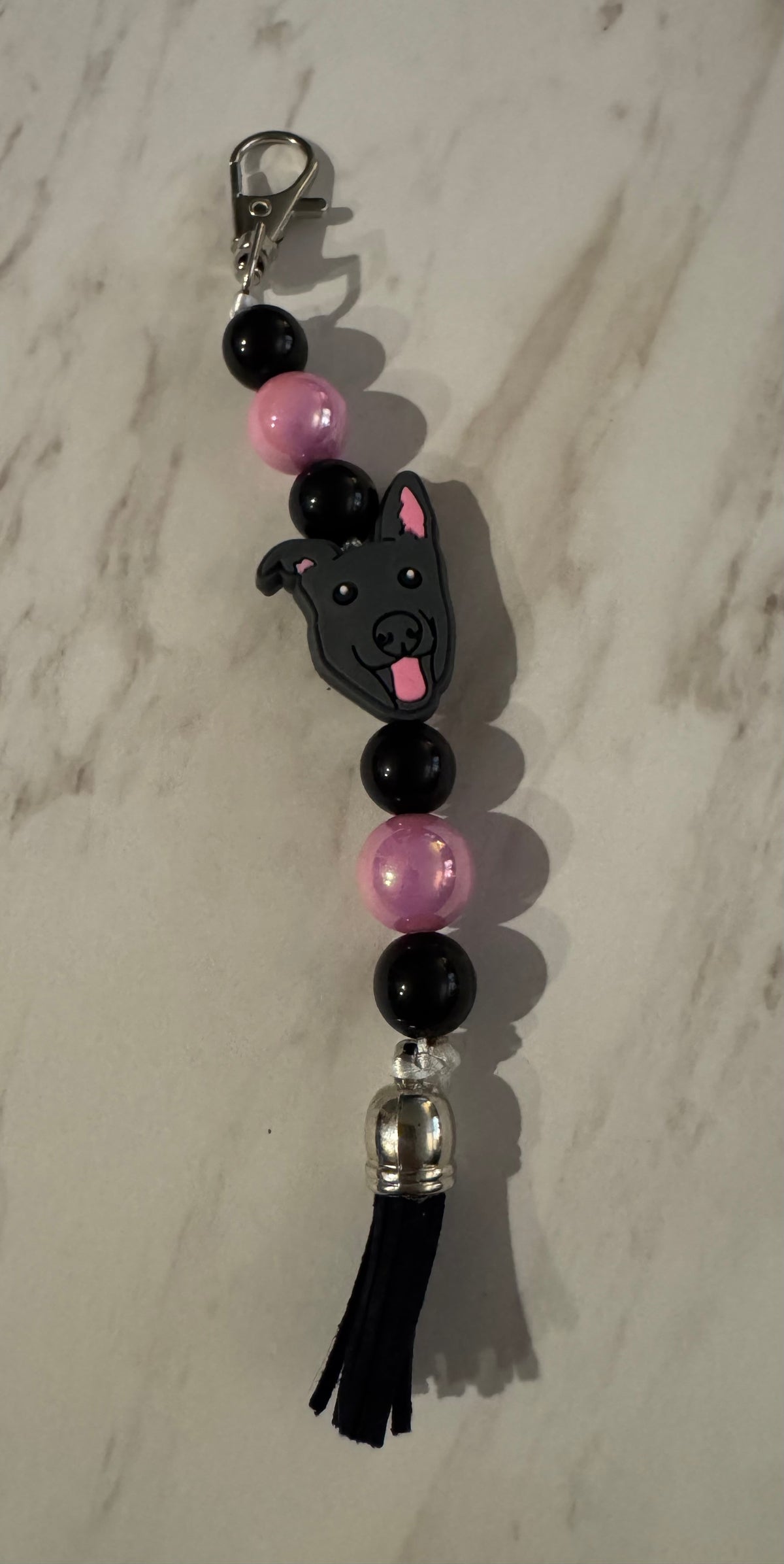 Puppy 3 Purse Charm