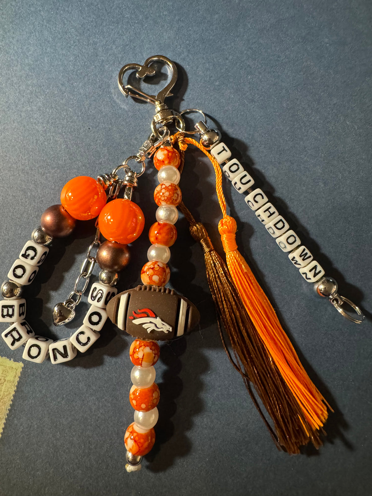 Broncos Purse Charm