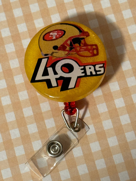 49ers Gold Badge Reel