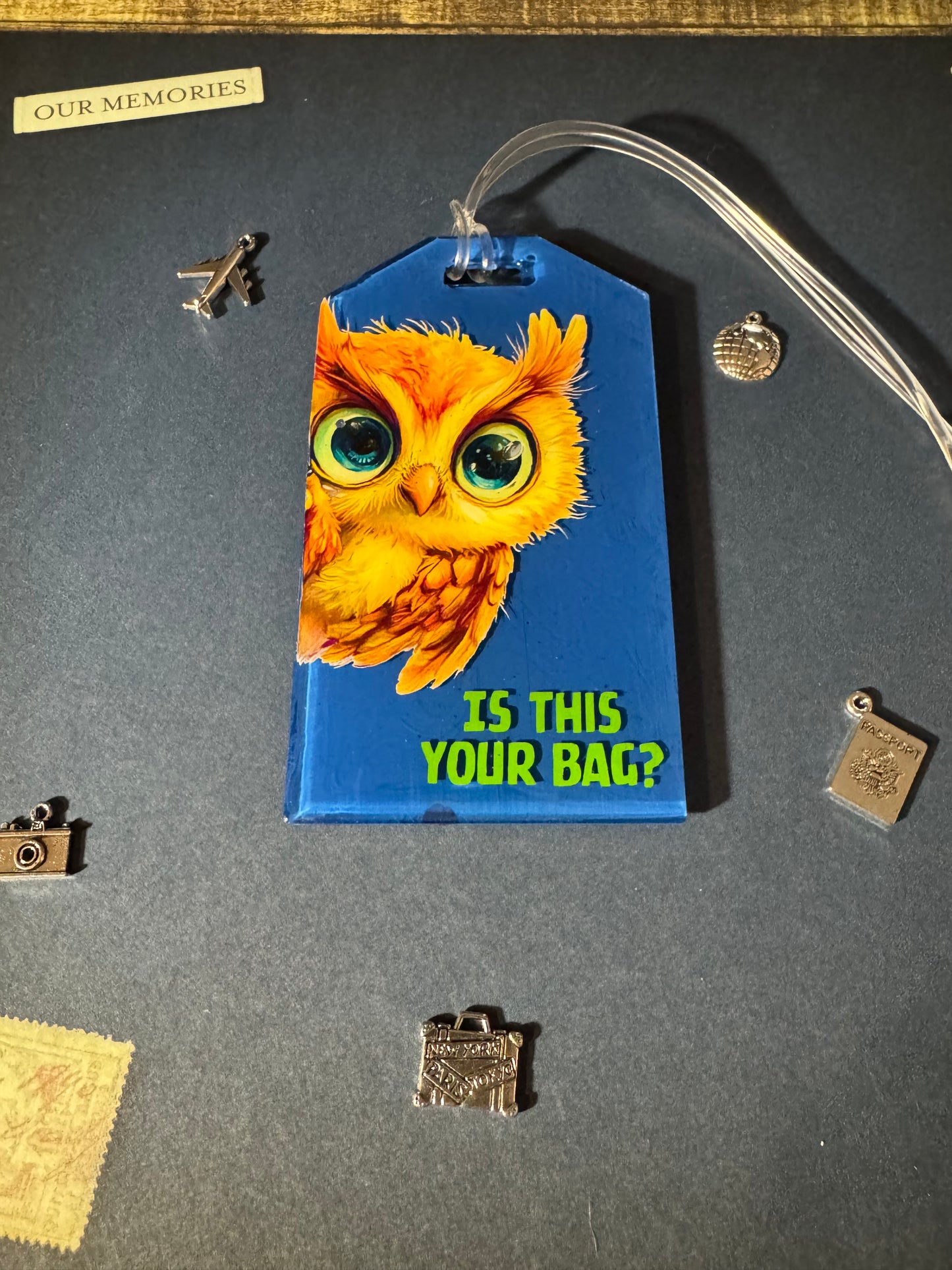 Owl Bag Tag