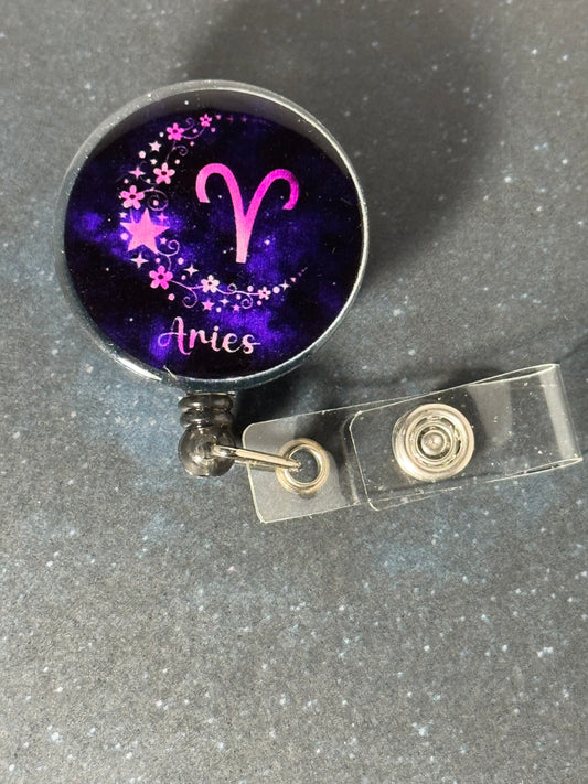 Aries Zodiac Badge Reel