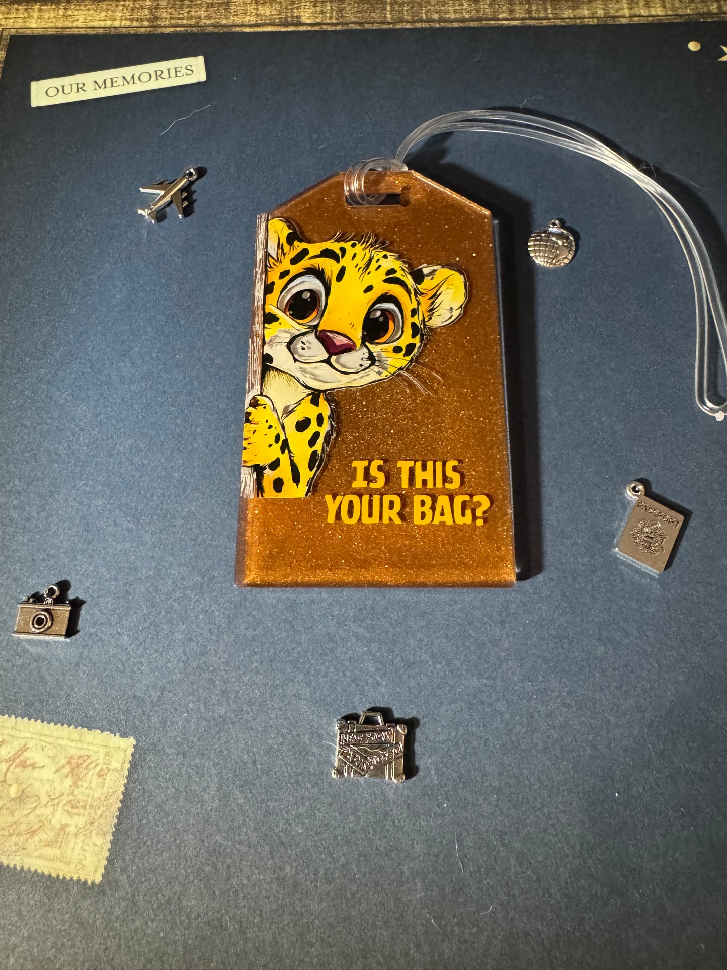 Baby Tiger Bag Tag