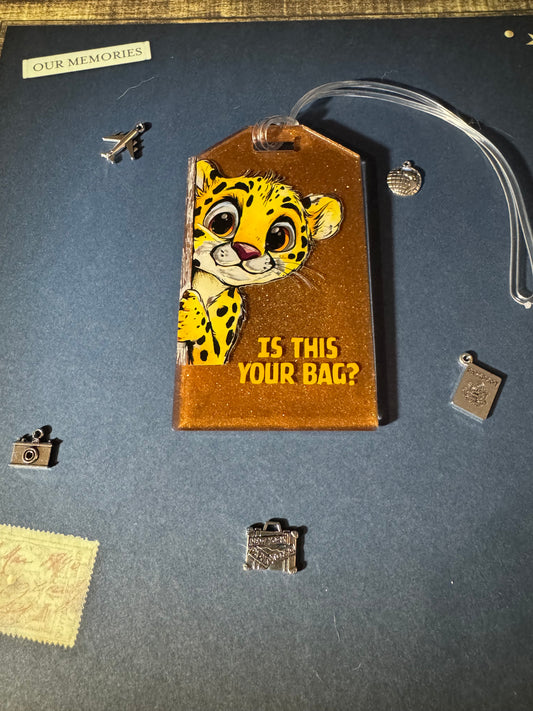Baby Tiger Bag Tag