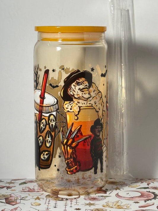 Orange Killer Coffee 16oz Can Glass