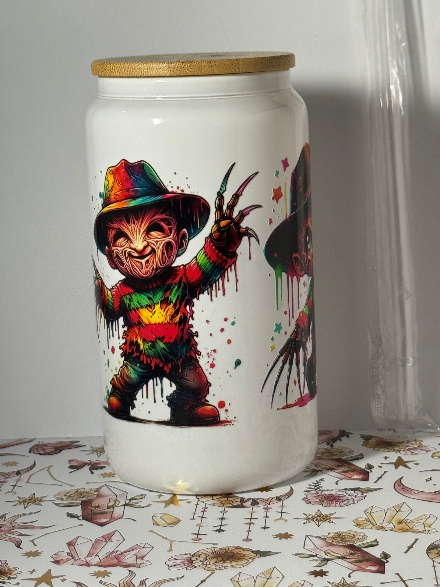 Baby Freddie 16oz Can Glass