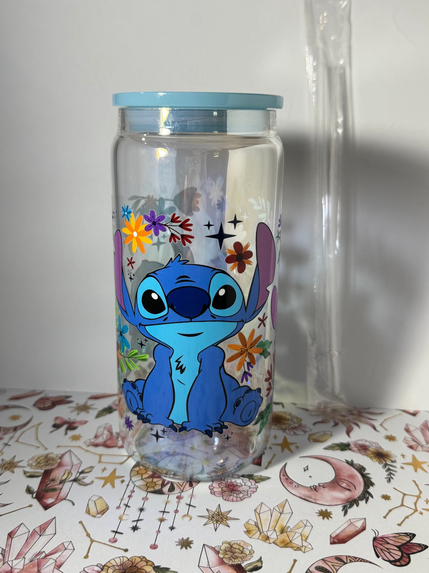 Stitch 16oz Can Glass