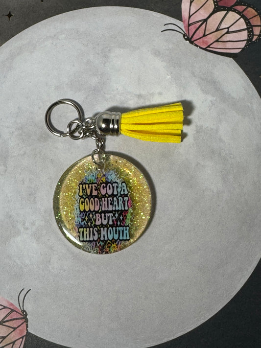I’ve Got A Good Heart Mini Keychain