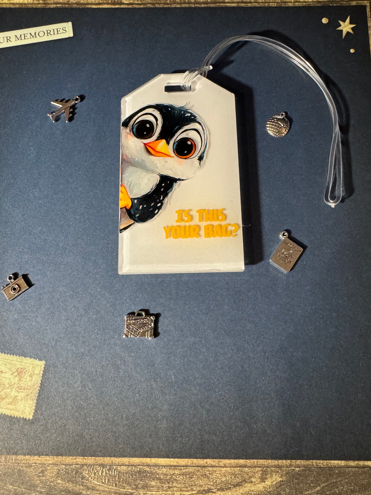 Penguin Bag Tag