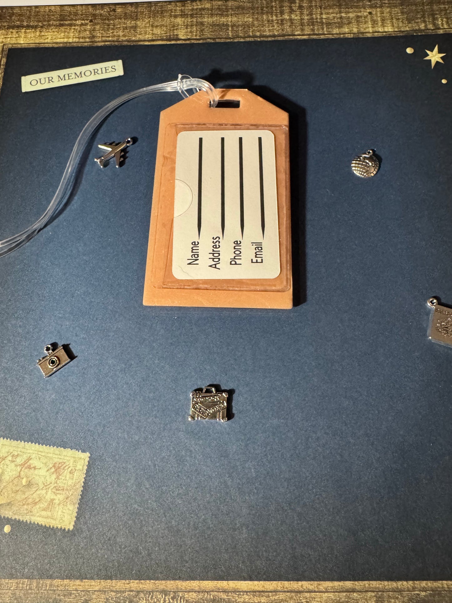 Rooster Bag Tag