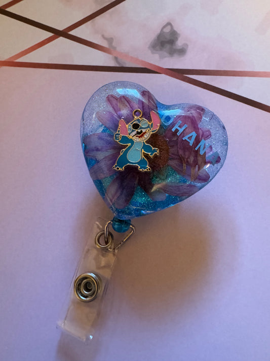 Ohana Stitch Badge reel