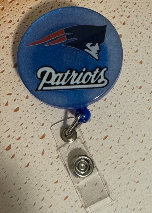 Blue Patriots Badge Reel