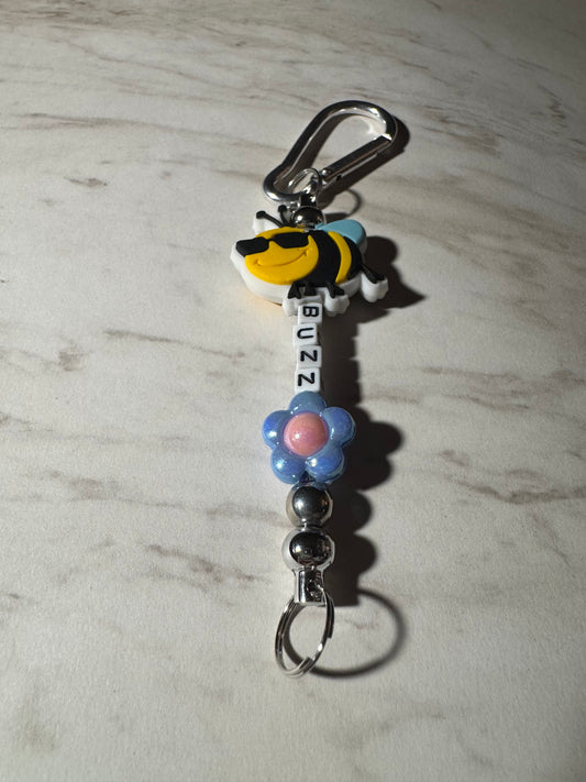 Buzz Bee Keychain