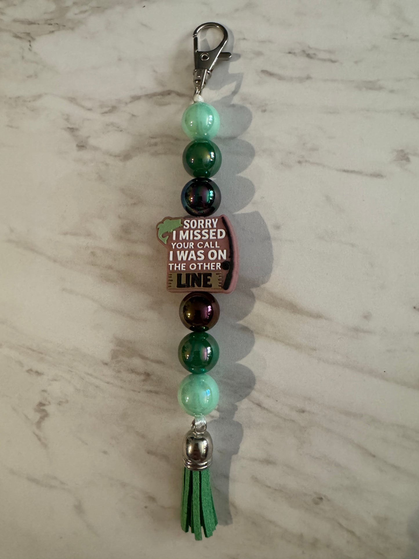 Sorry I Missed Your Call Purse Charm