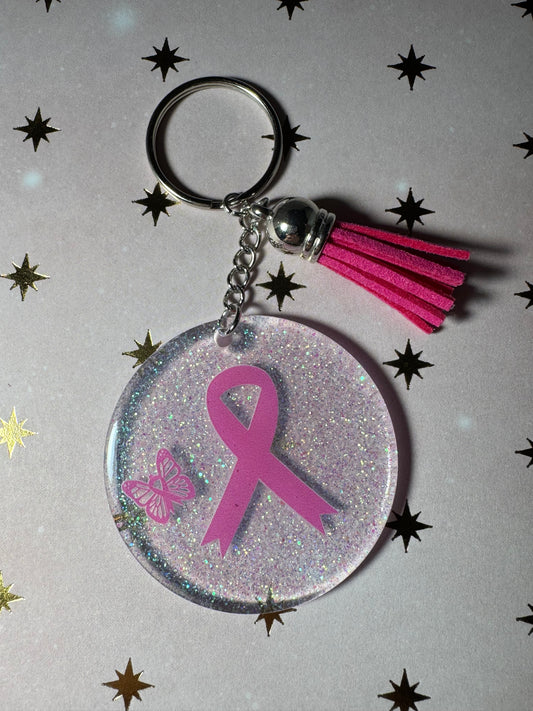 Breast Cancer Support Keychain