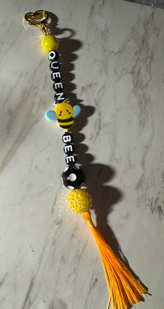 Queen Bee Bag Charm