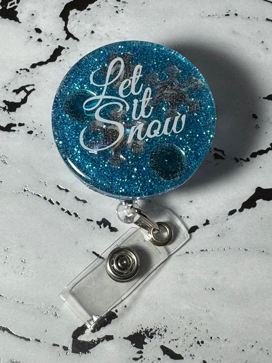 Let It Snow Badge Reel