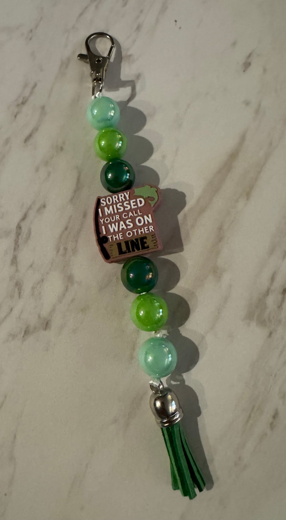 Fishing Purse Charm