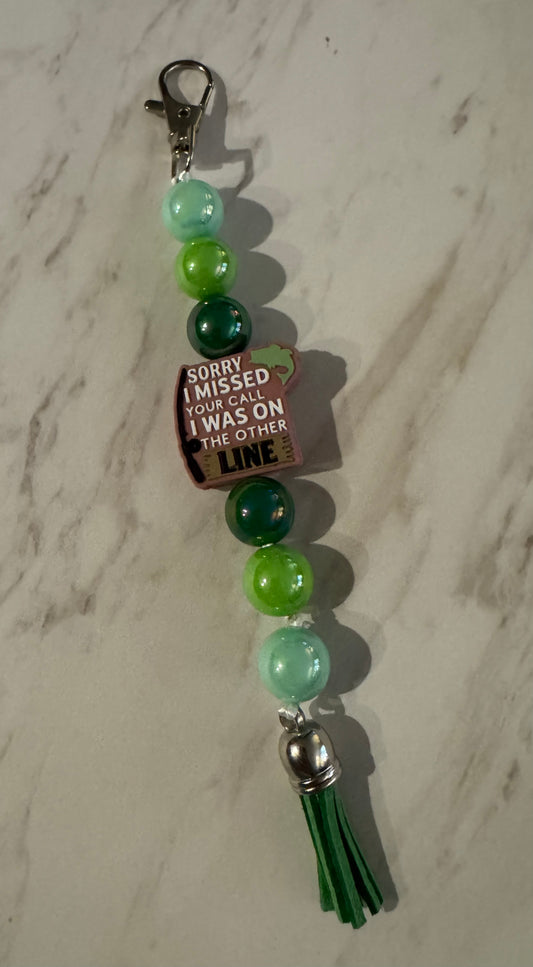 Fishing Purse Charm