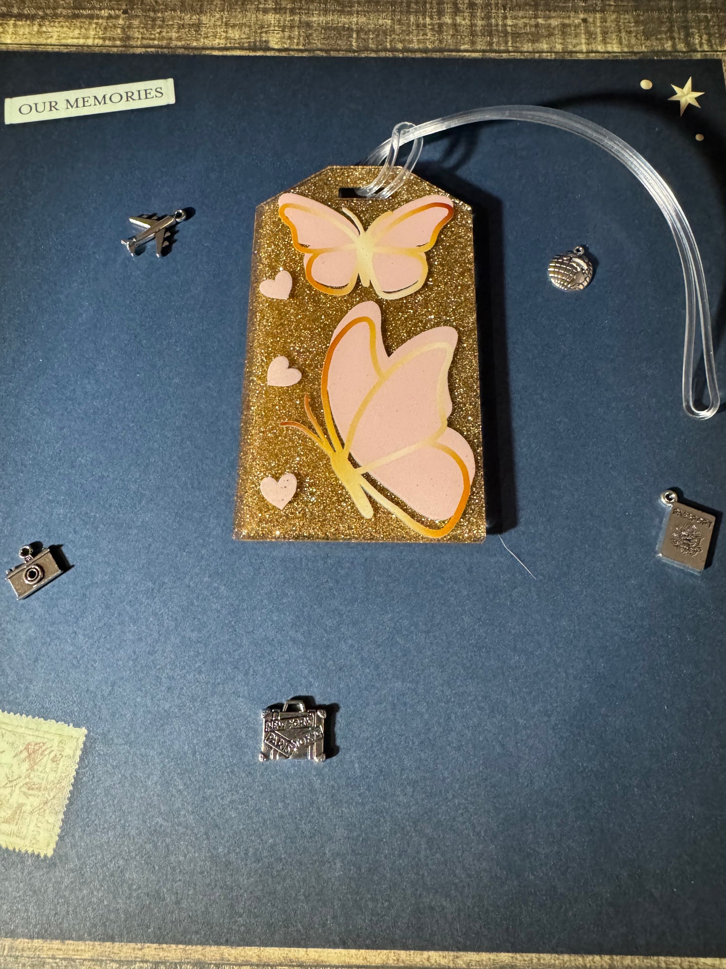 Butterfly Love Bag Tag