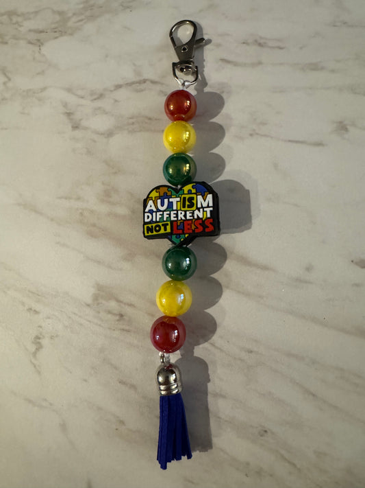 Autism is Different not Less Purse Charm