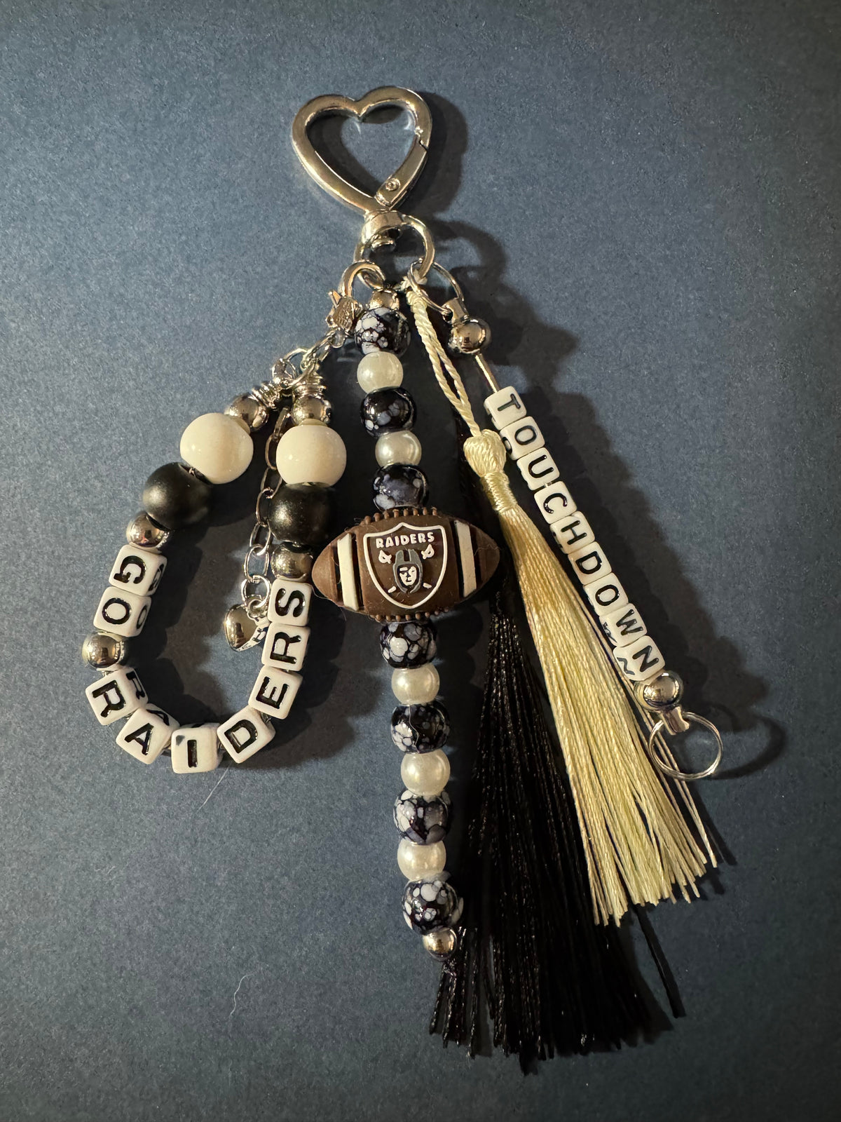 Raiders Purse Charm