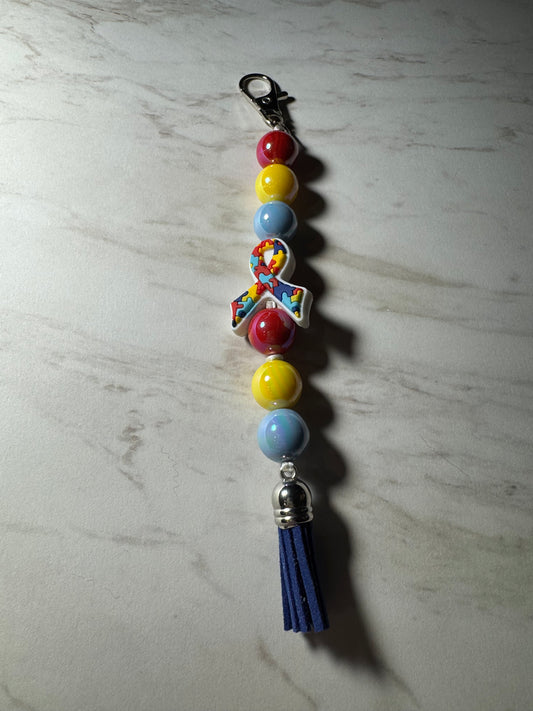 Autism Purse Charm