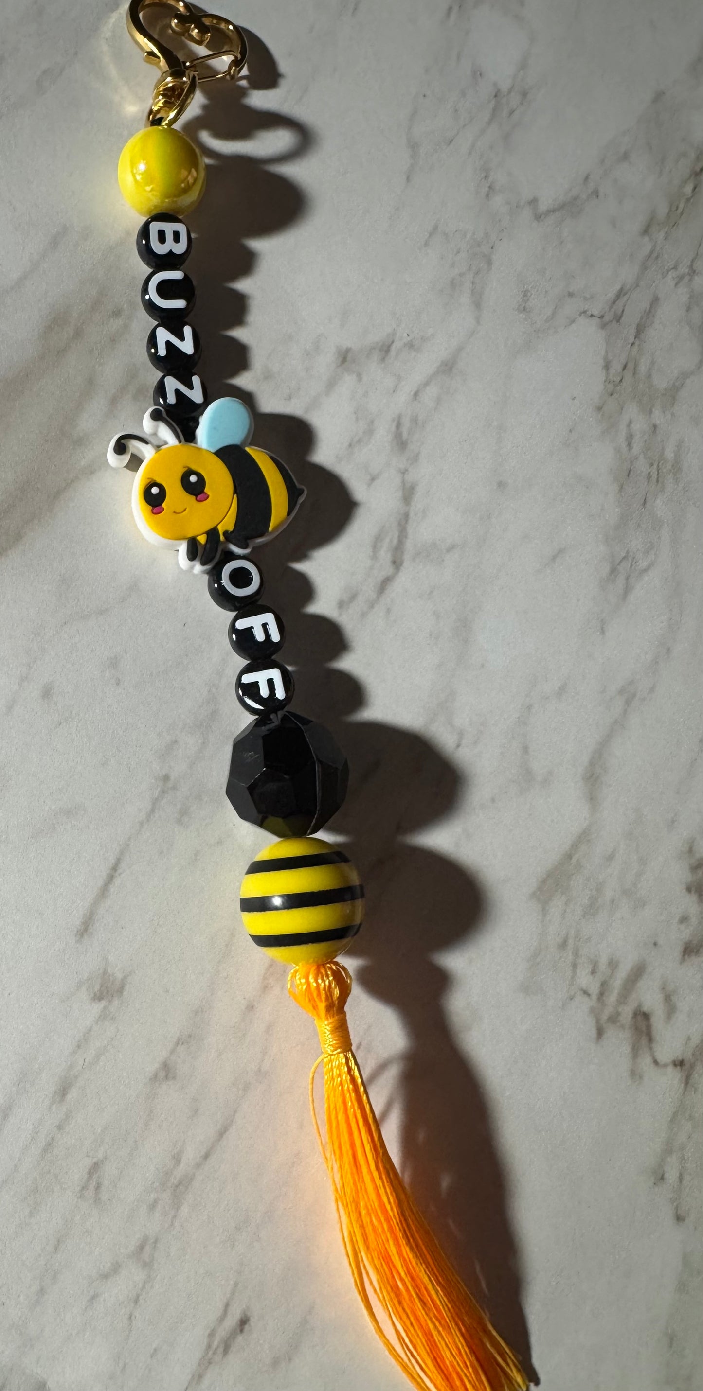 Buzz Off Bag Charm