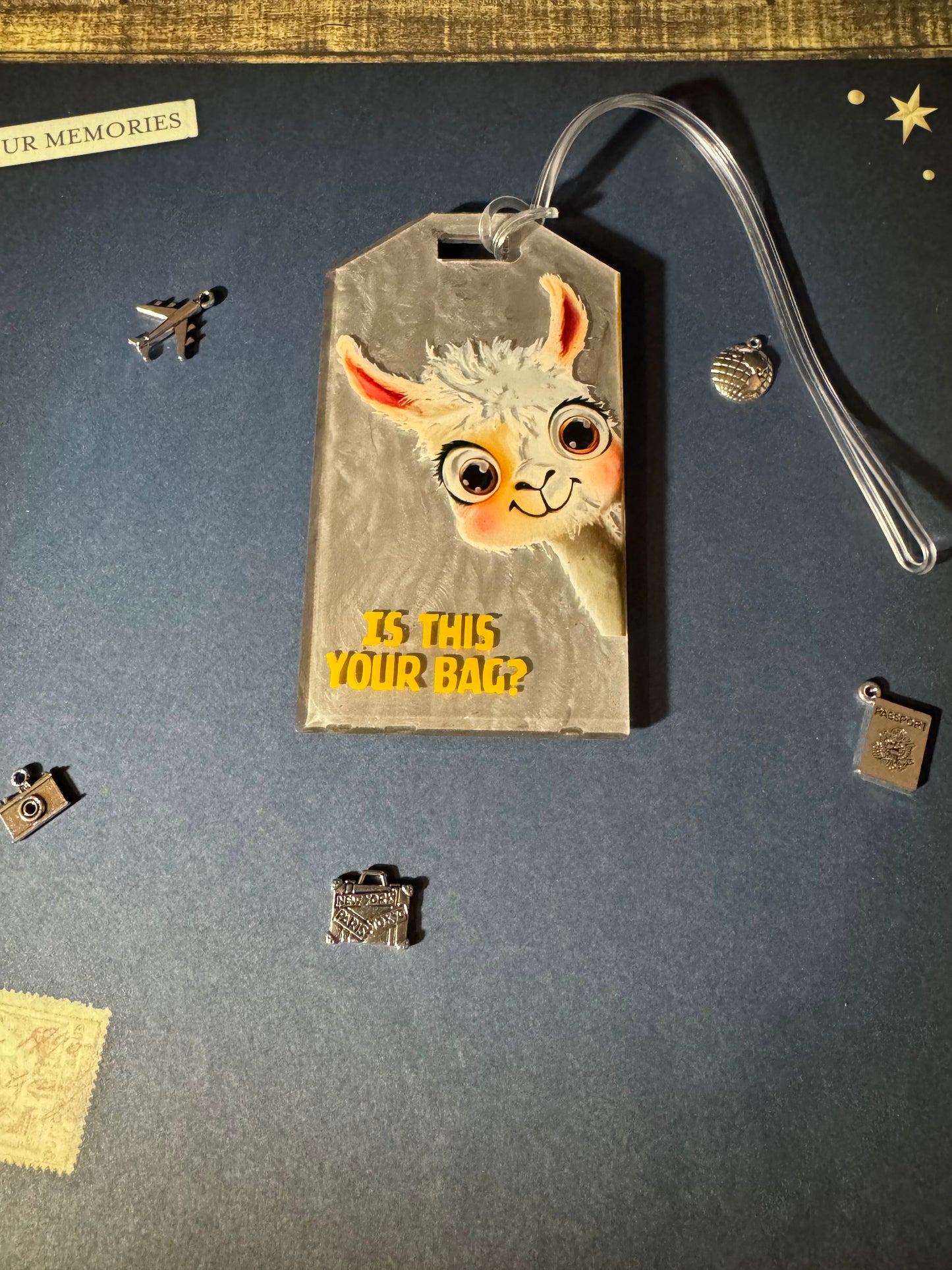 Llama Bag Tag