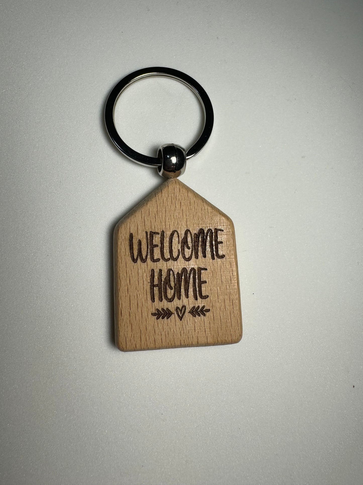 Welcome Home Keychain