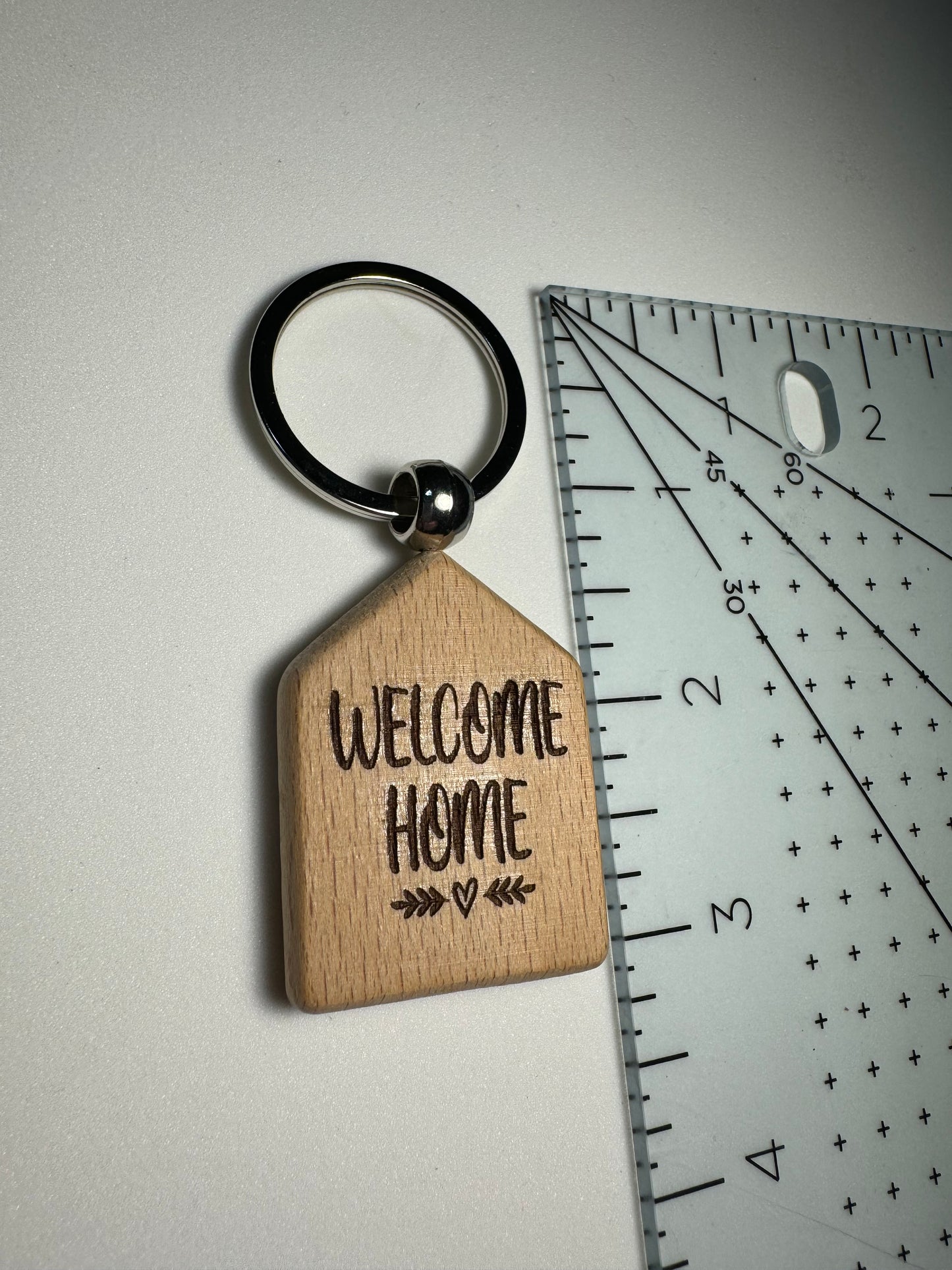 Welcome Home Keychain