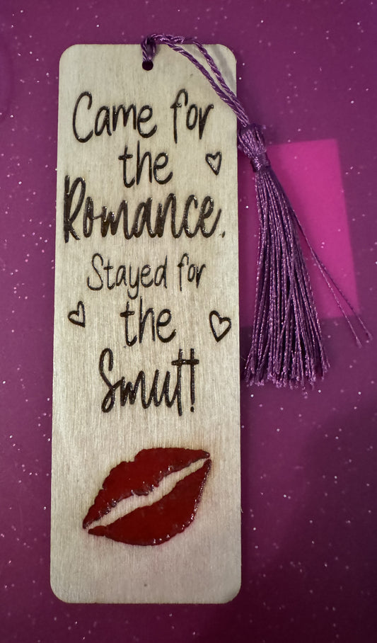 Came For The Romance Bookmark