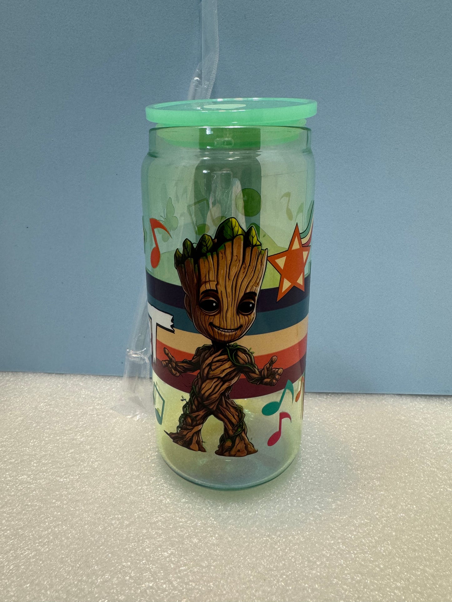 I am Groot Can Glass