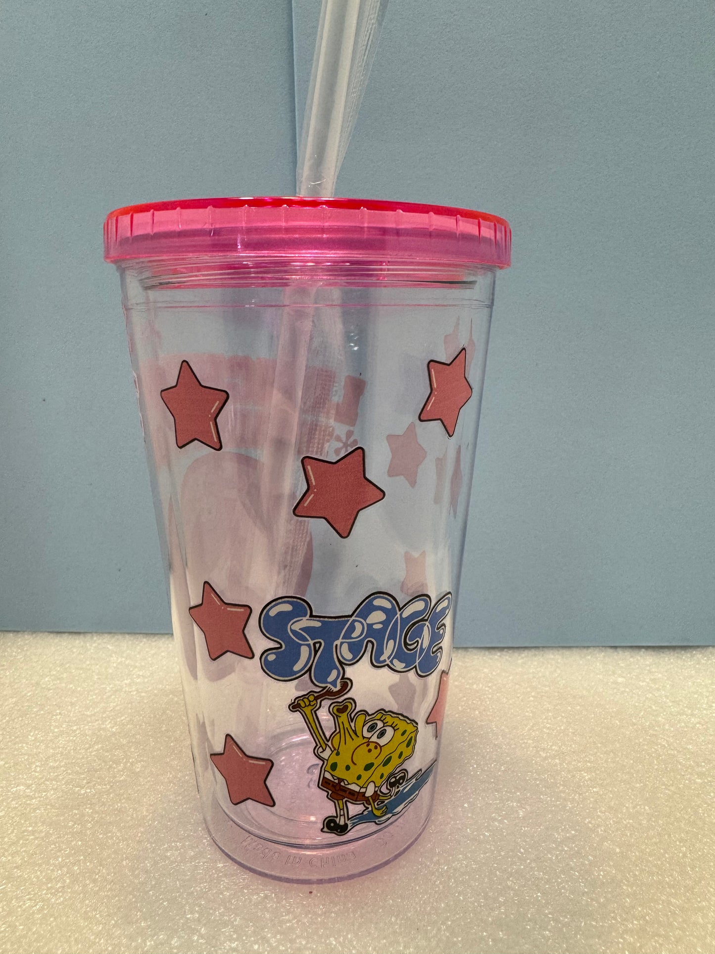 Pink Patrick Tumbler