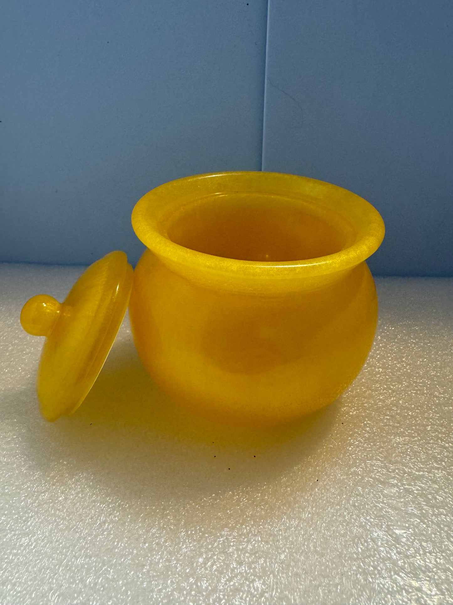 Yellow Cauldron Trinket Dish