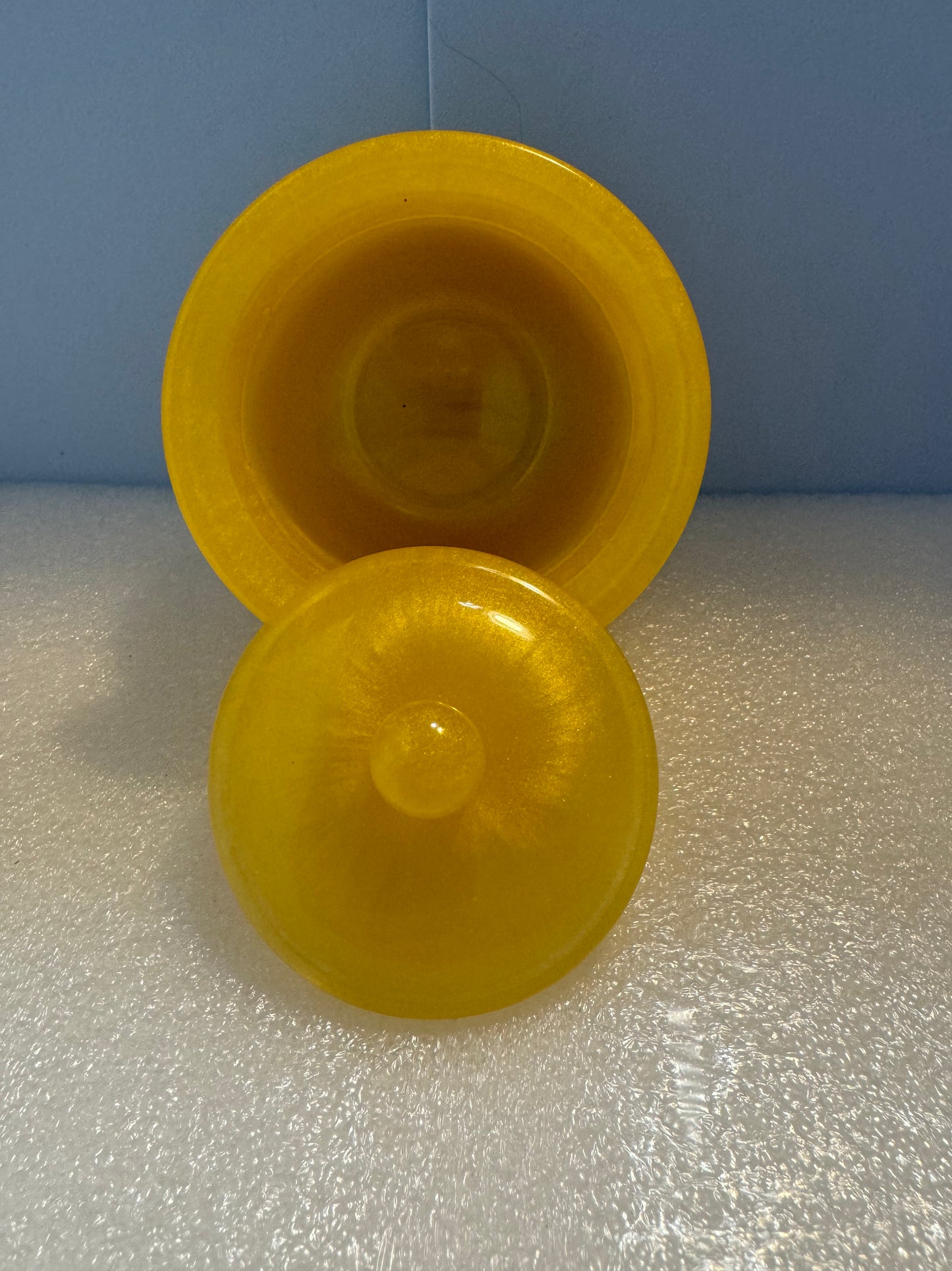 Yellow Cauldron Trinket Dish