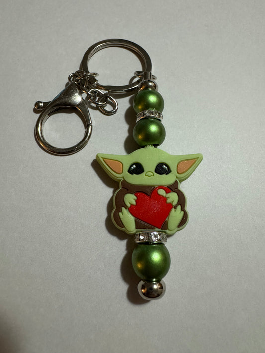 Baby Yoda Keychain