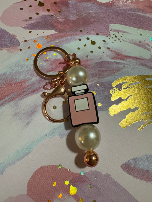 Perfume Bottle Keychain