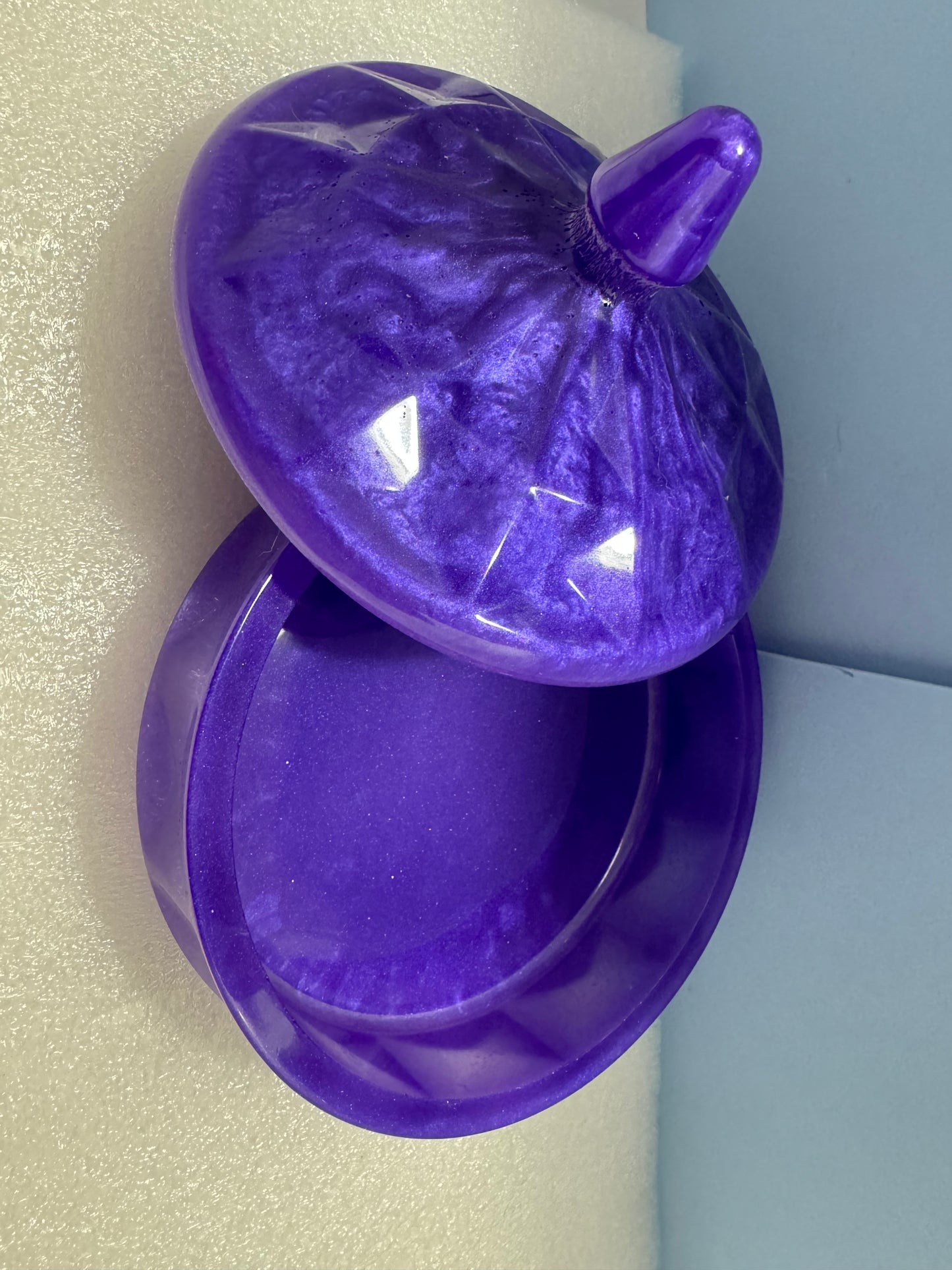 Purple Trinket Dish