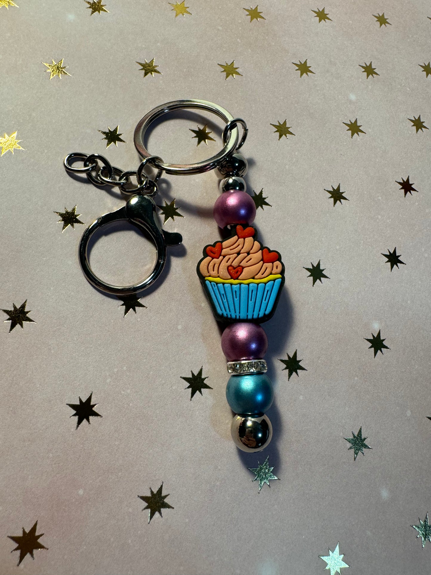 Love Cupcake Keychain