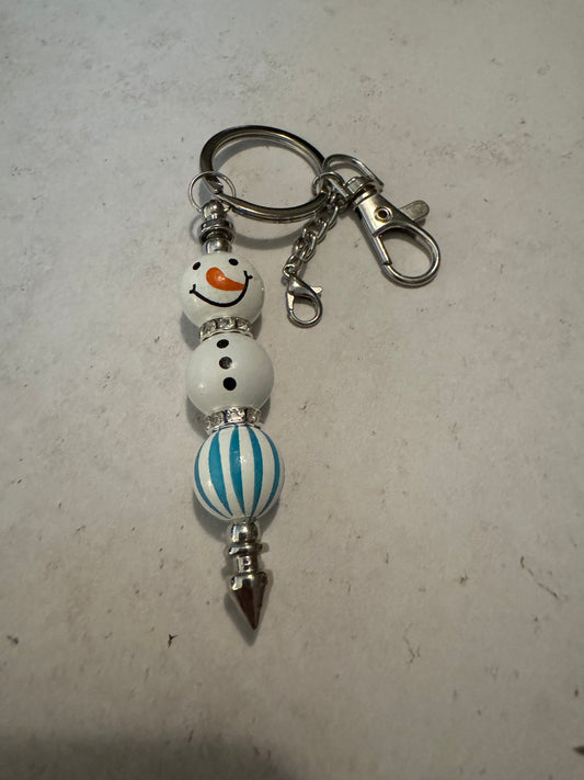 Snowman Keychain